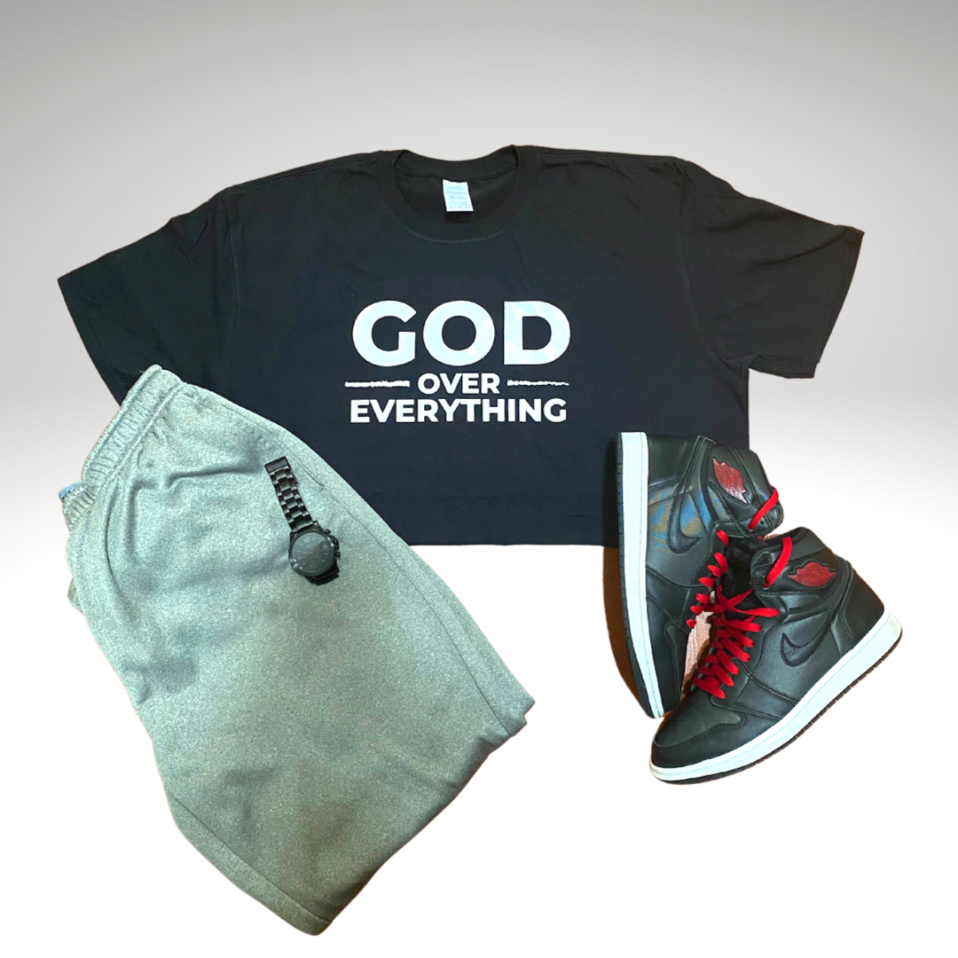 GOD over everything by Alex T-shirt